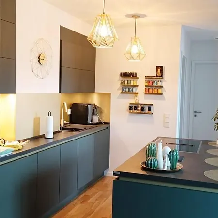 Penthouse - Dachgarten - 3 Beds - Fast Wifi